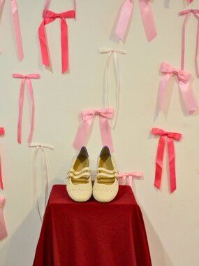 Rothy’s Crochet Double Buckle Mary Jane Flats